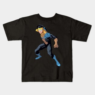 invincible stckr Kids T-Shirt